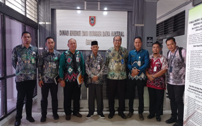 Koordinasi dan Konsultasi ke Dinas Energi Sumber Daya Mineral provinsi Kalimantan Selatan